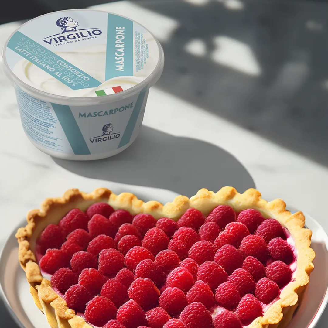 Raspberry Mascarpone Tart Recipe | Easy Italian Dessert with Shortcrust – Euromercato