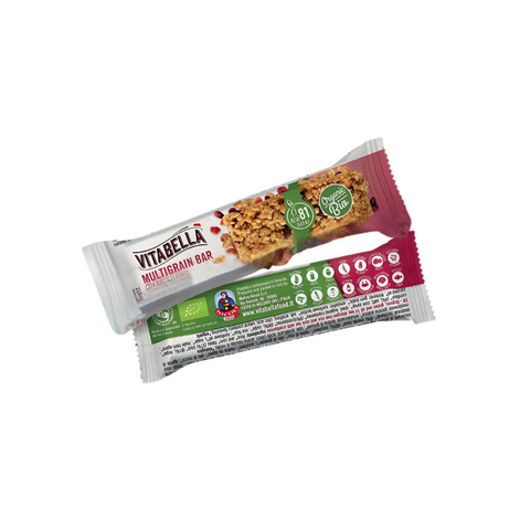 Vitabella Red Berries Multigrain Bars 21.5 g - Molino Nicoli