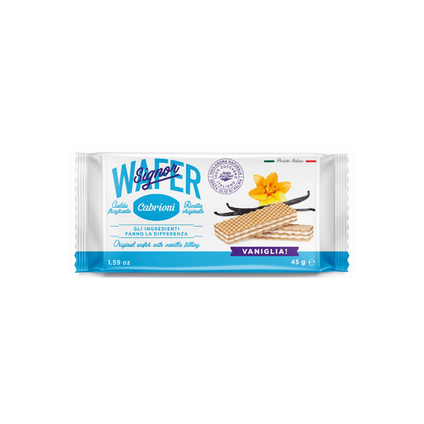 Wafer Vanilla 45g - Cabrioni