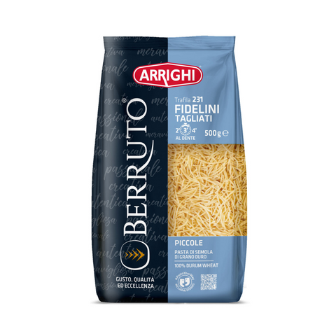 Arrighi Fidelini Tagliati 500g - Pasta Berruto 1st 1881