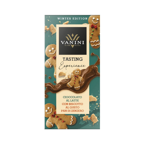 Vanini Tasting Experience Limited Edition – Milk Chocolate with Gingerbread-Flavoured Biscuit