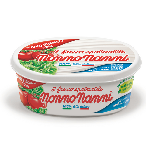 Spreadable Cream Cheese 225g - Nonno Nanni