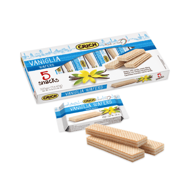 Crich Vanilla Wafers 225g