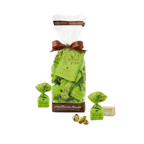 Pistachio Sweet Truffles Bag 200g - Antica Torroneria Piemontese