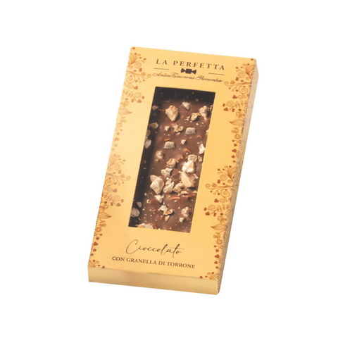 أقراص الشوكولاتة مع حبيبات النوجا 85 جرام - Antica Torroneria Piemontese