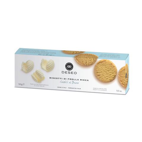 Pure Butter Shortbreads 160g - Deseo