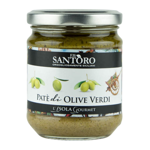 Green Olives Paste 180g - Santoro