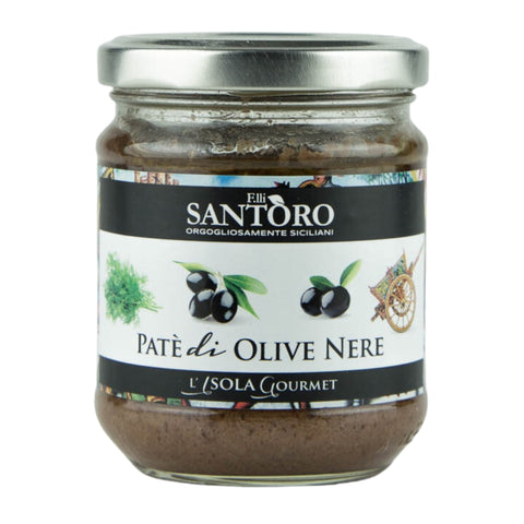 Black Olives Paste 180g - Santoro