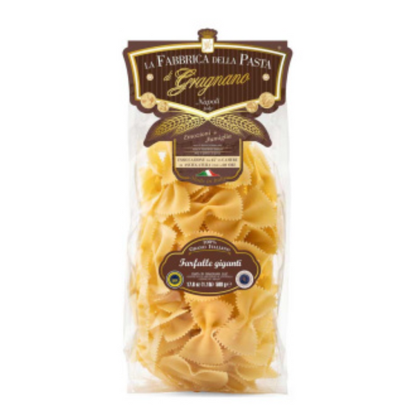 Farfalle Giganti di Gragnano Pasta 500g - La Fabbrica