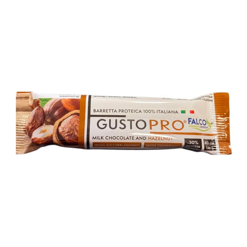 Gusto Pro Milk Chocolate and Hazelnut 40g