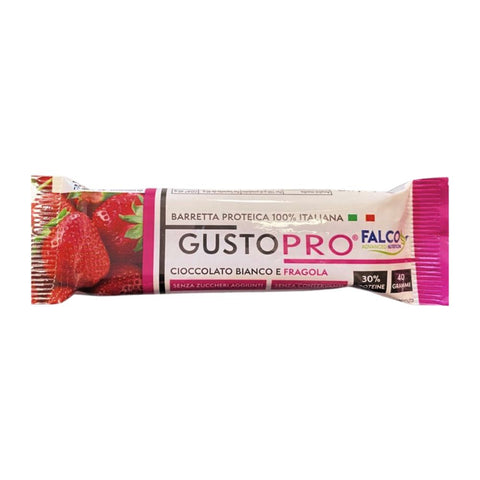 Gusto Pro White Chocolate and Strawberries 40g