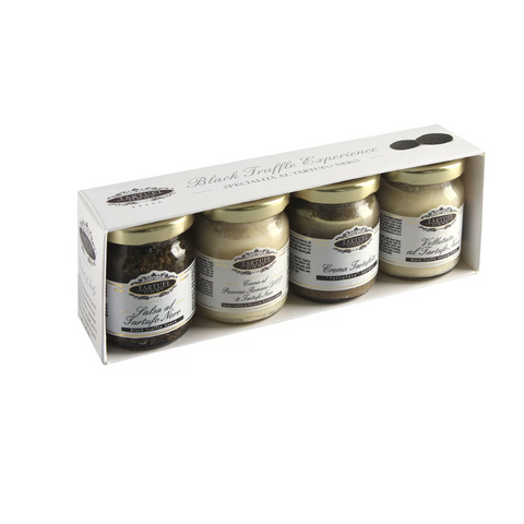 Black Truffle Experience (4 x 50g ) - Tartufi Jimmy