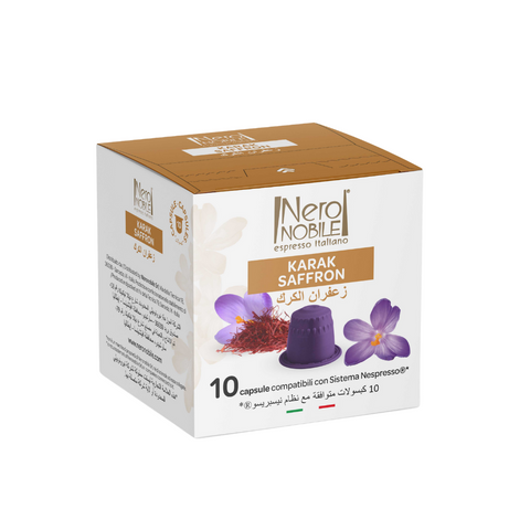 Dolce Gusto Karak Saffron 10 caps - Nero Nobile