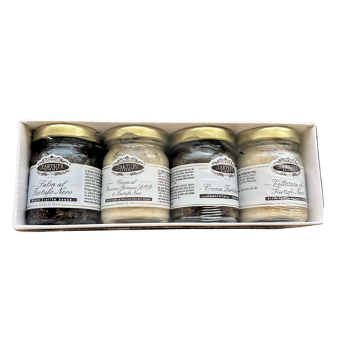 Black Truffle Experience (4 x 50g ) - Tartufi Jimmy