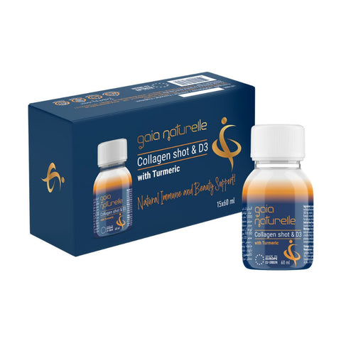 Collagen Shot & D3 with Turmeric (15x60 ml) - 15 days
