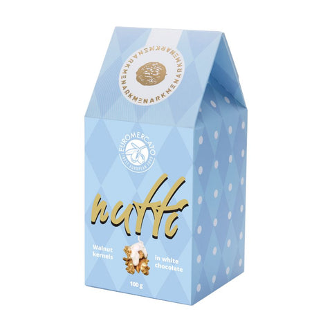 Nutti Walnuts in White Chocolate 100g