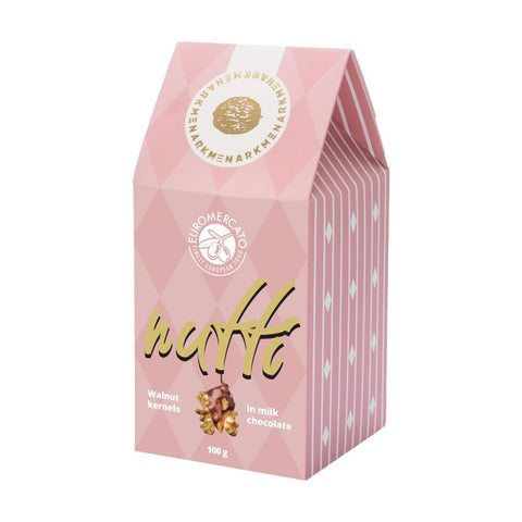 Nutti Walnuts in Milk Chocolate 100g