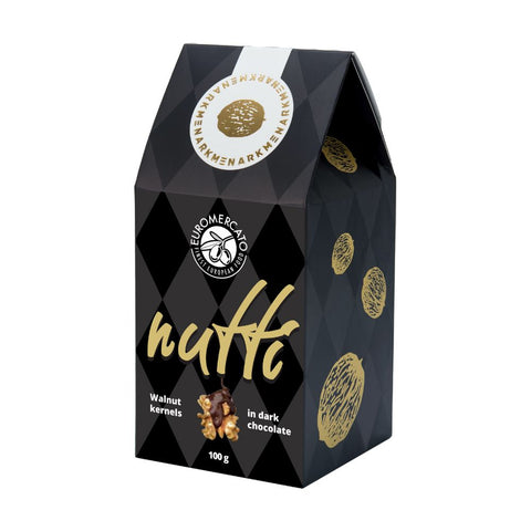 Nutti Walnuts in Dark Chocolate 100g