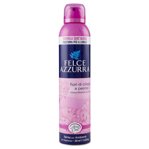 Spray Cherry & Peony Air Freshener 250ml - Felce Azzurra
