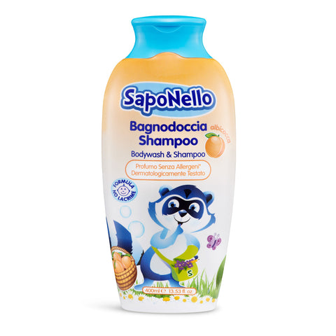 Apricot Delicate Bodywash-Shampoo 400ml - Euromercato