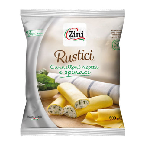 Frozen Cannelloni Ricotta & Spinach 500g - Zini