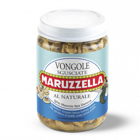 Unshelled Clams in Brine 130g - Maruzzella - Euromercato