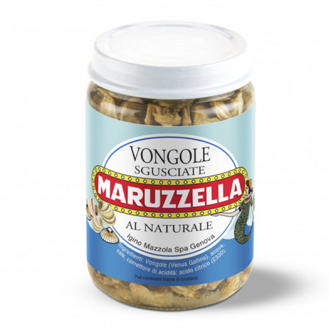 Unshelled Clams in Brine 130g - Maruzzella