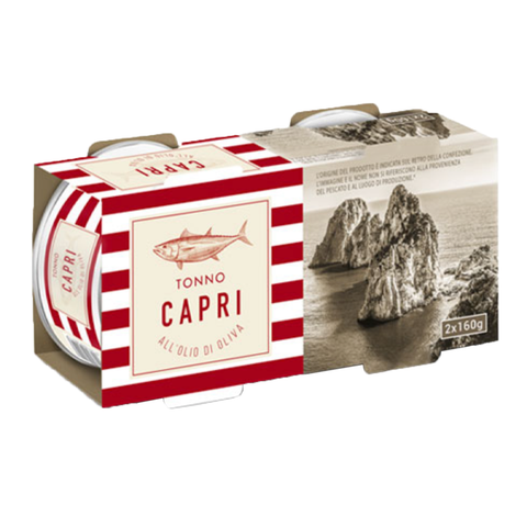 Tuna Fish in Olive Oil 2x160g - Capri - Euromercato