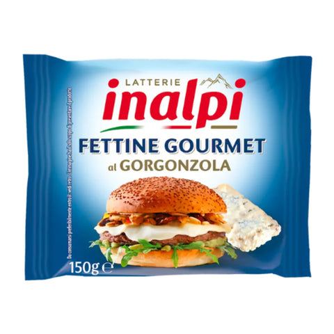 Gourmet Cheese Slices Gorgonzola 150g - Inalpi
