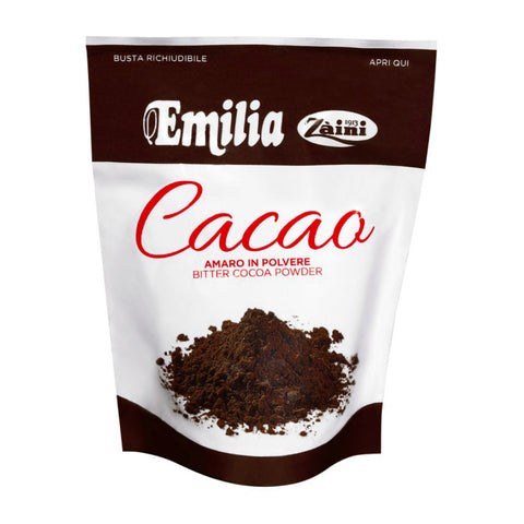 Emilia Bitter Cocoa Resealable Bag 150g
