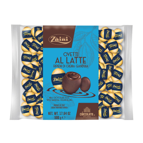 Milk Chocolate Eggs with Gianduja Cream 500g
