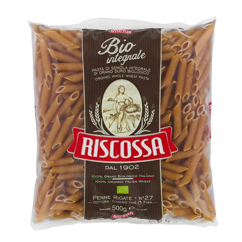 Organic Penne Rigati 500g - Riscossa