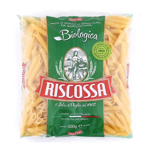 Organic White Penne 500g - Riscossa