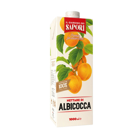 Apricot Nectar Brik 1L - Giardino Dei Sapori