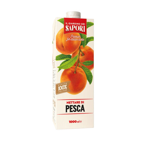 Peach Nectar Brik 1L - Giardino Dei Sapori