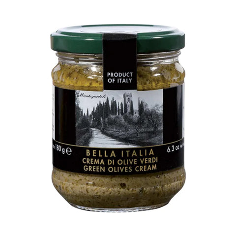 Green Olives Cream 180g - Bella Italia