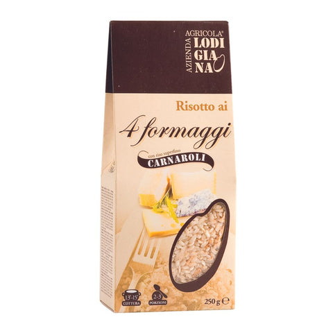 Risotto with 4 Cheeses 250g - La Lodigiana