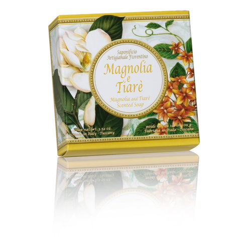 Portofino Magnolia & Tiare Bar Soap 100g