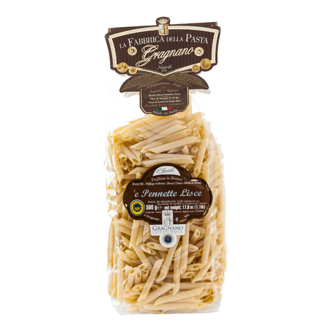 Durum Wheat Semolina Pennette Lisce 500g - La Fabbrica