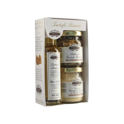White Truffle Gourmet (White Truffle Sauce, Parmiagiano, EVO White Truffle) - Tartufi Jimmy - Euromercato
