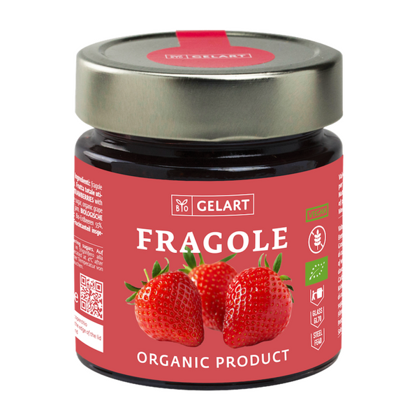 Organic Strawberry Jam 300g - BioGelart - Euromercato