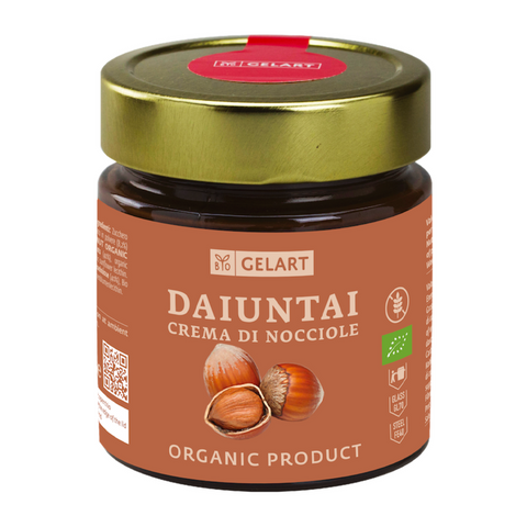 Organic Hazelnut Cream 300g - BioGelart