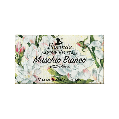 White Moss Bar Soap 100g