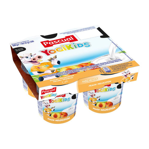 Yogikids Peach 4x125g