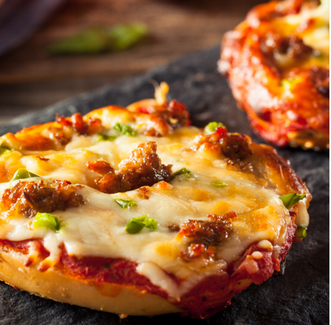 Quick Pizza Bagels