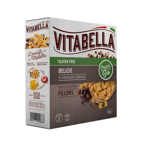 Vitabella Pillow-Chocolate Hazelnut 300g- Molino Nicoli