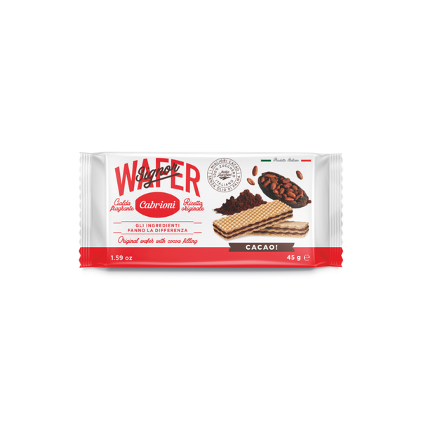 Wafer  Cocoa 45g - Cabrioni