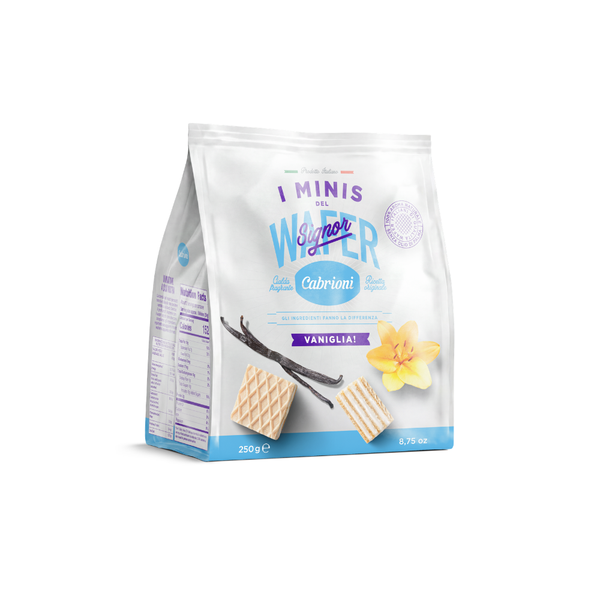 Wafer I minis Vanilla 250g - Cabrioni