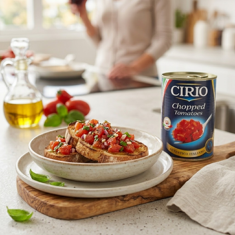 Cirio Chopped Tomatoes in Tin Can 400g