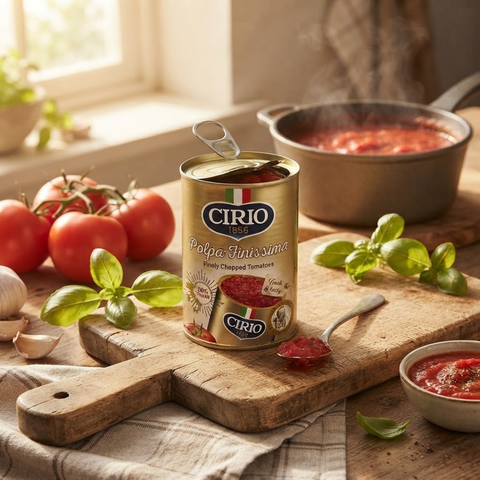 Cirio Polpa Finissima Finely Chopped Tomatoes 400g